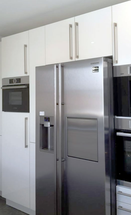 Integrierter Side-by-Side Kühlschrank